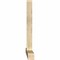 Ekena Millwork Portland Rough Sawn Timber Gable Bracket, Douglas Fir, 108"W x 40"H x 4"D x 4"F, 9/12 Pitch GBW108X40X0404POR00RDF - alternate 2